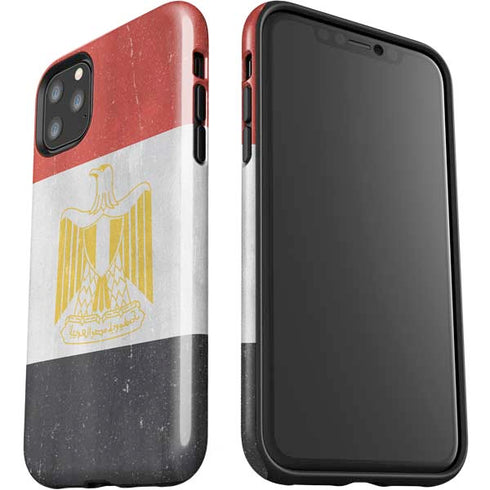 Egypt Flag Distressed iPhone 11 Pro Max Impact Case